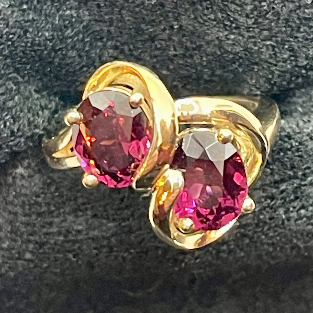 Rodolite Garnet 14KY Ring